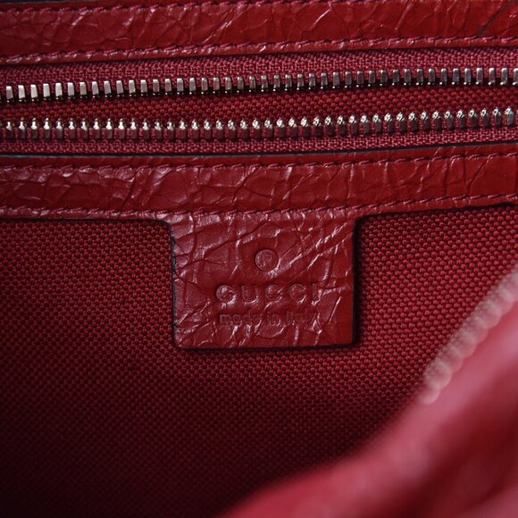 GUCCI MORPHEUS CALFSKIN SHOULDER CROSSBODY BAG BOHOCHIC BURGUNDY VERSATILE - Picture 4 of 16